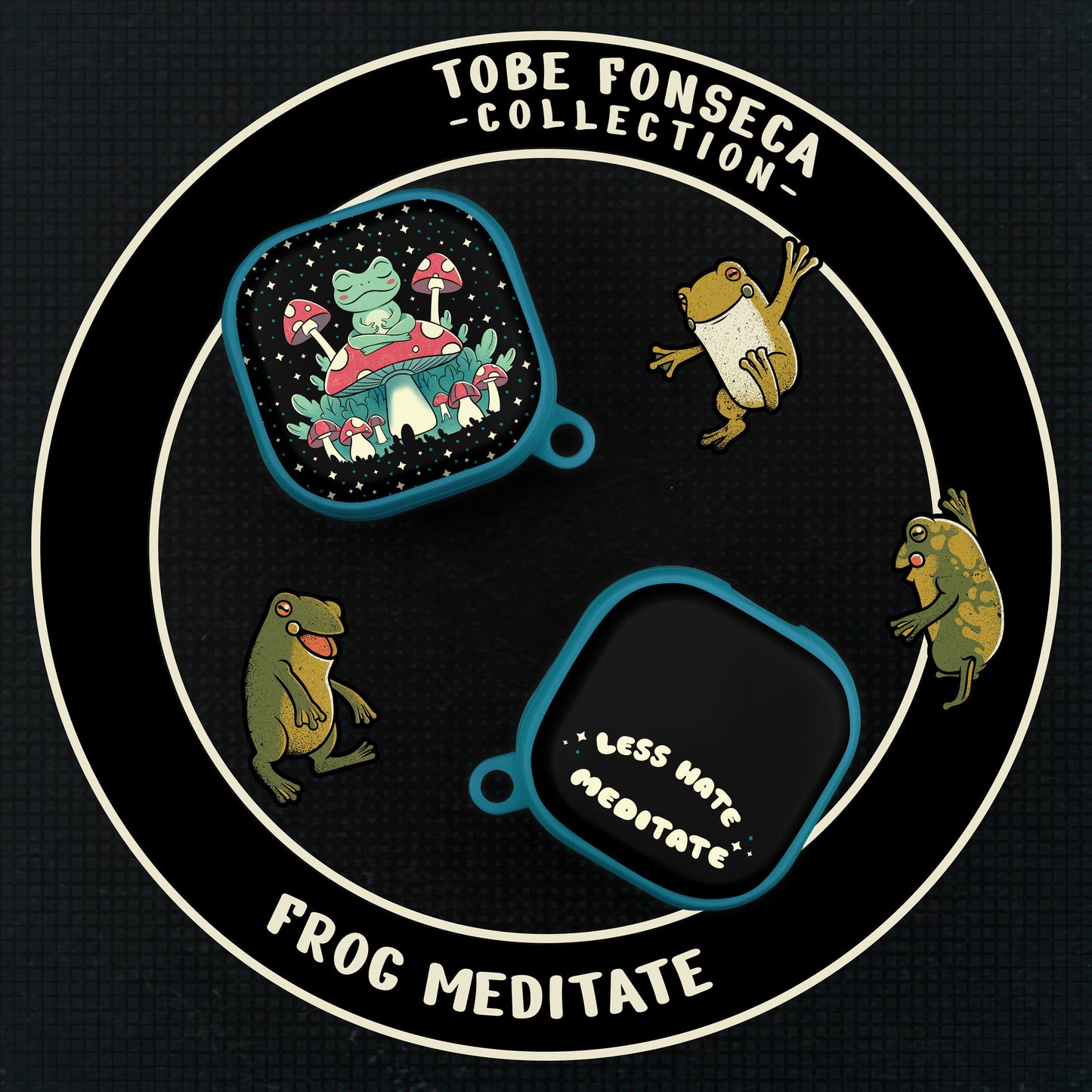 Affinity Bands X Tobe Fonseca HDX Samsung Galaxy Buds Pro & Buds Live Case Cover