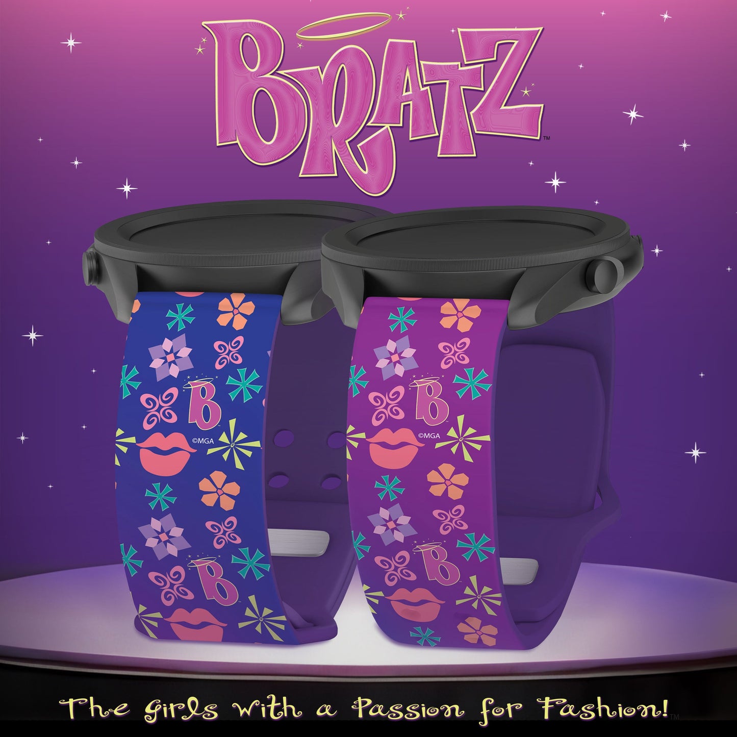 Bratz® Classic HD Watchband for Samsung, Garmin, Fossil, and More