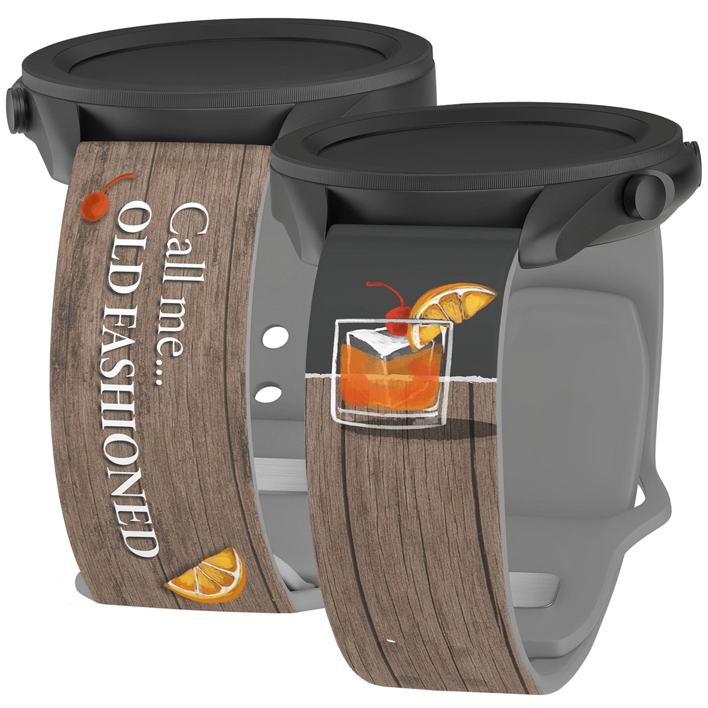 Wine, Beer, & Booze HD Watchband for Samsung, Garmin, Fossil, and More