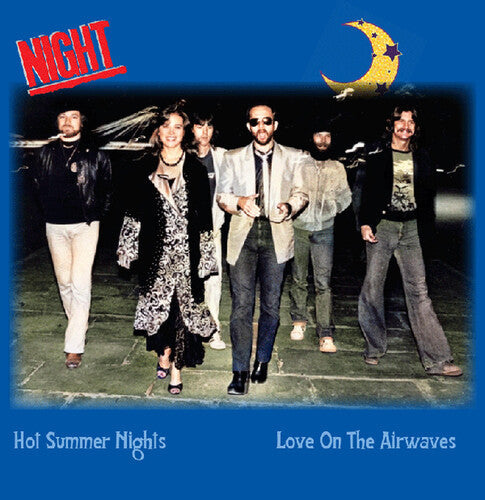 Night - Hot Summer Nights / Love On The Airwaves (blue) - Vinyl Record
