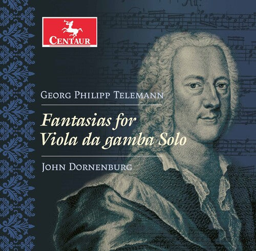 Telemann / Dornenburg - Fantasias For Viola Da Gamba - Music CD