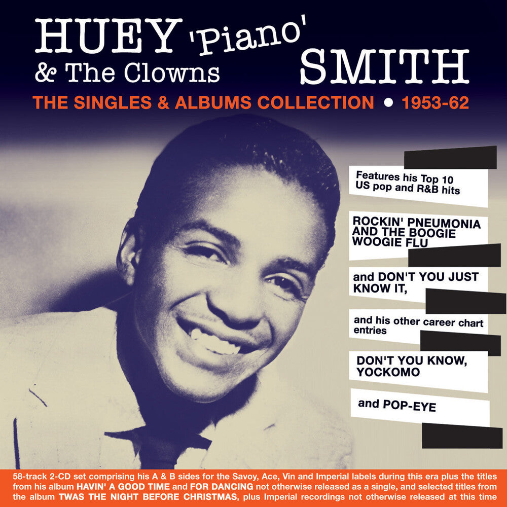 Huey Smith - Singles & Albums Collection 1953-62 Music CD