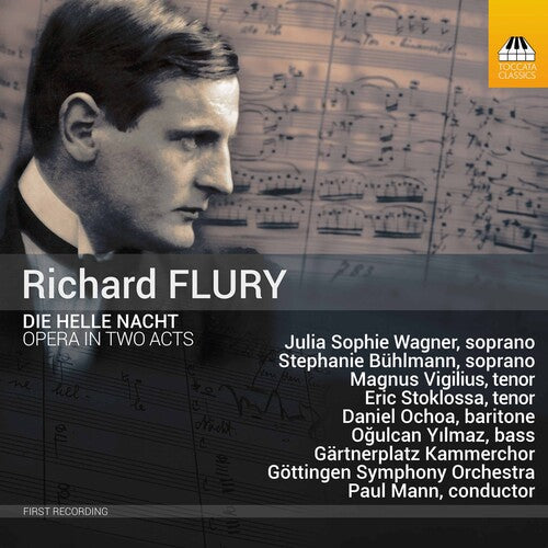 Flury / Gartnerplatz Kammerchor / Mann - Die Helle Nacht - Music CD
