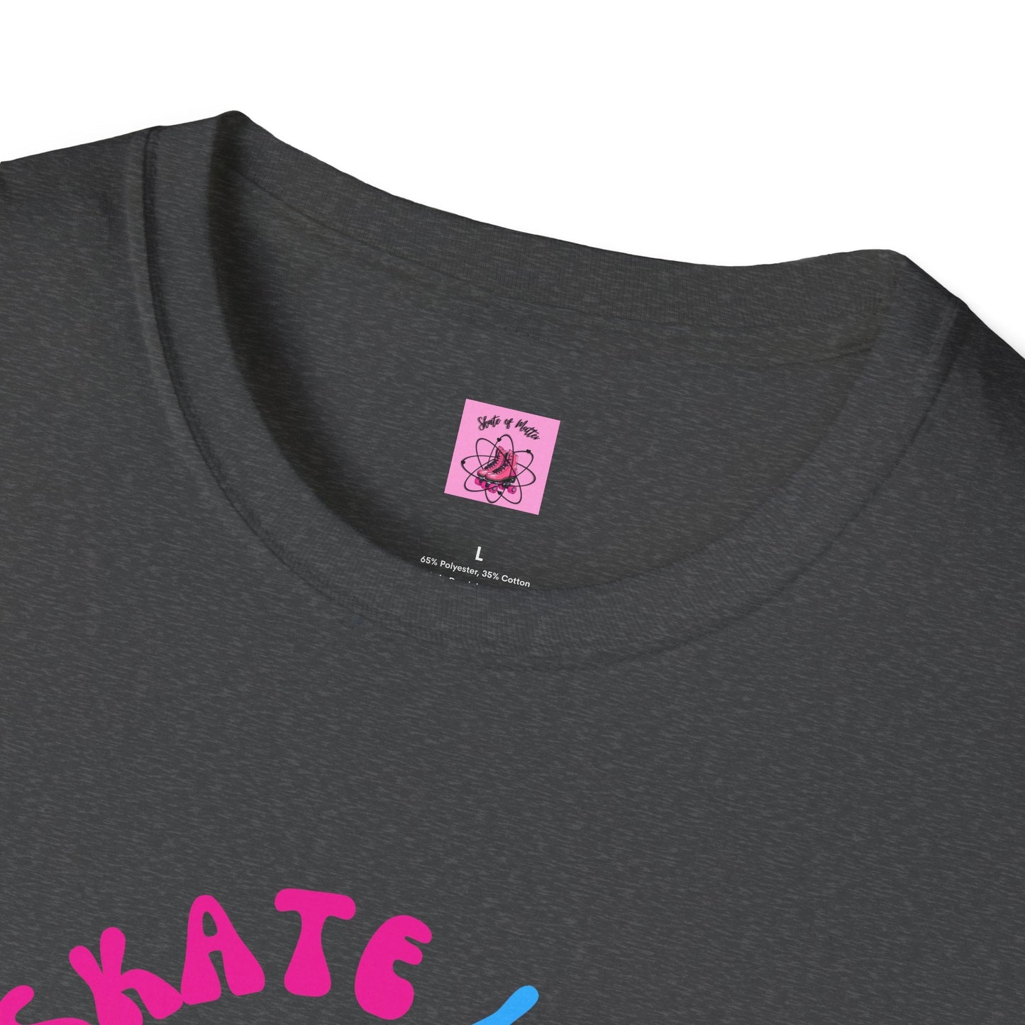 Colorful Skate Like Nobody's Watching Unisex Tee