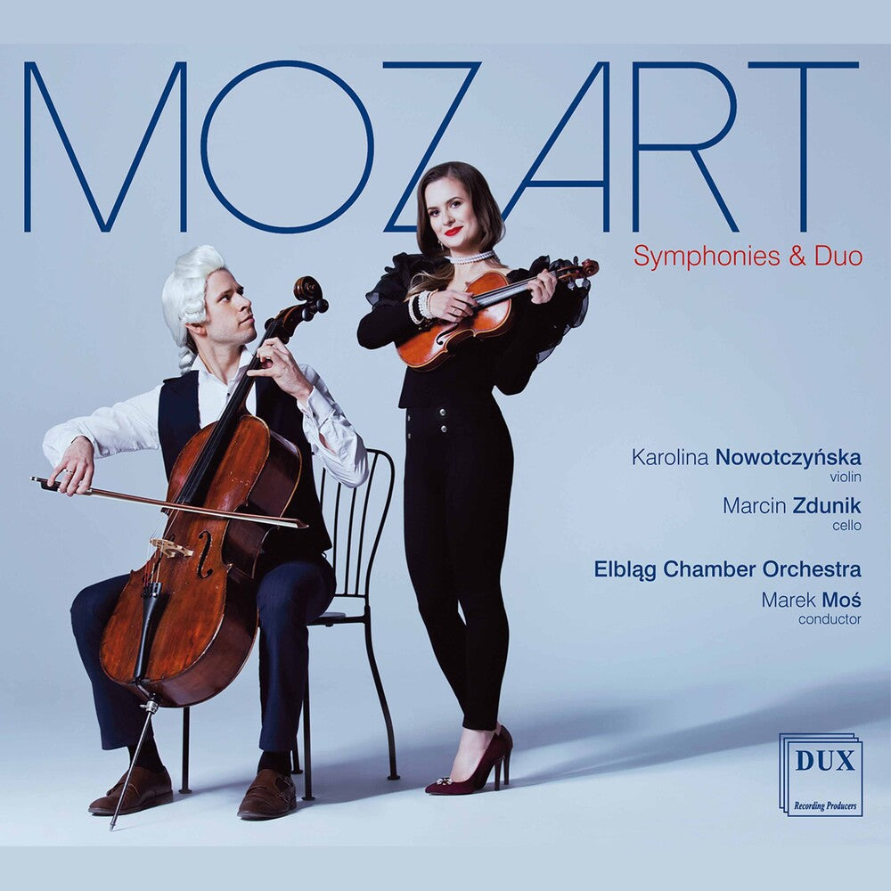 Mozart / Nowotczynska - Symphonies & Duo Music CD