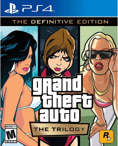 Ps4 Grand Theft Auto: Trilogy - Definitive Ed - Ps4 Grand Theft Auto: Trilogy - Definitive Ed - Video Game