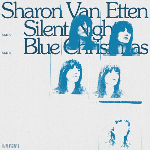 Van Etten,sharon - Silent Night / Blue Christmas (clear Blue) - Vinyl Record