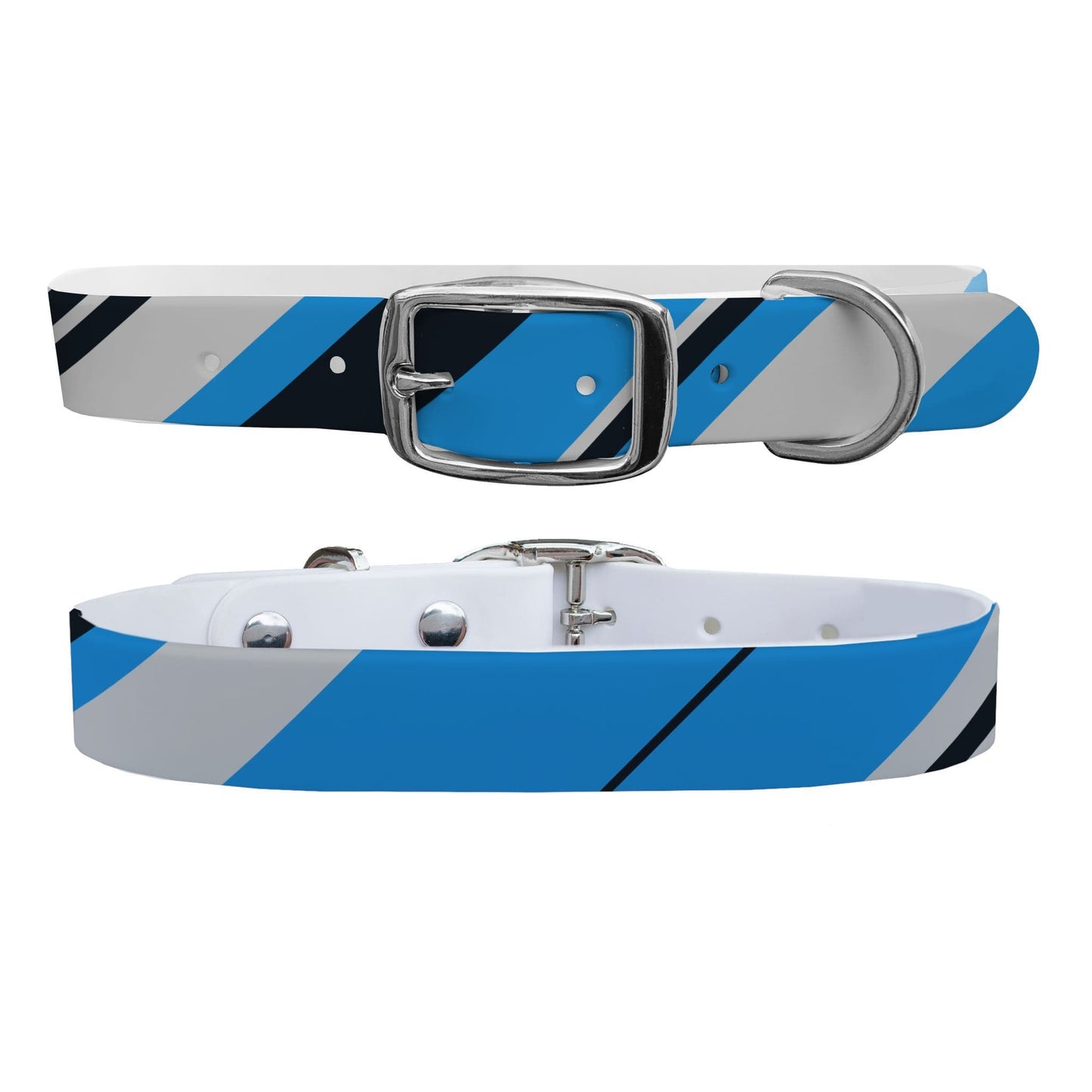 Carolina Football Color Block Team Spirit Dog Collar