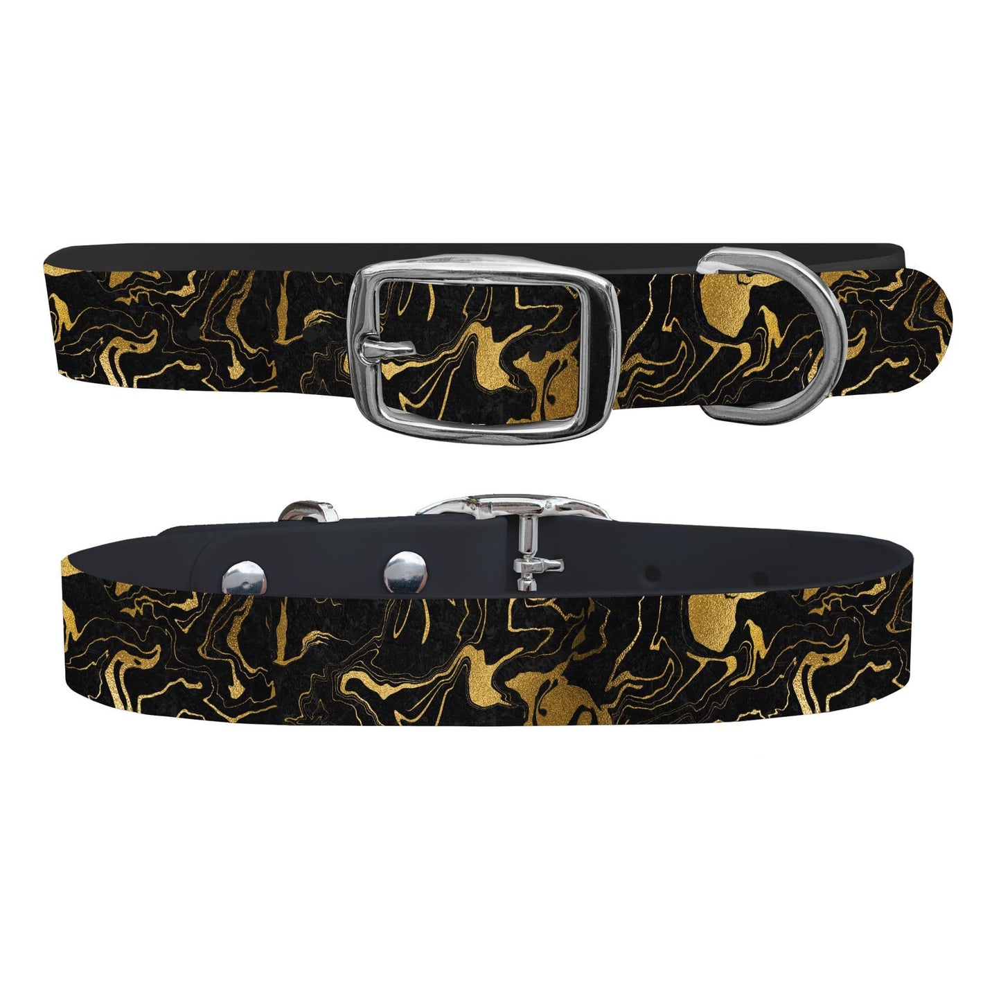 Gold Drip Dog Collar