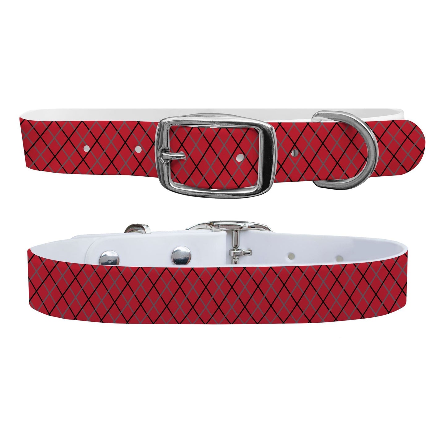 Ohio State Team Spirit Grid Dog Collar