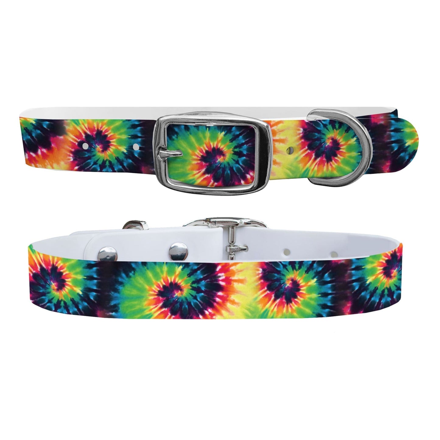 Sunset Tie Dye Dog Collar