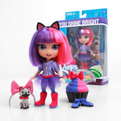Loyal Subjects - For Keeps London Girl /w Cupcake Keepsake 5in Af ( - Collectibles