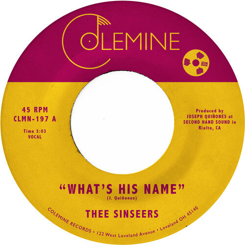 Thee Sinseers - What's His Name - Vinyl Record