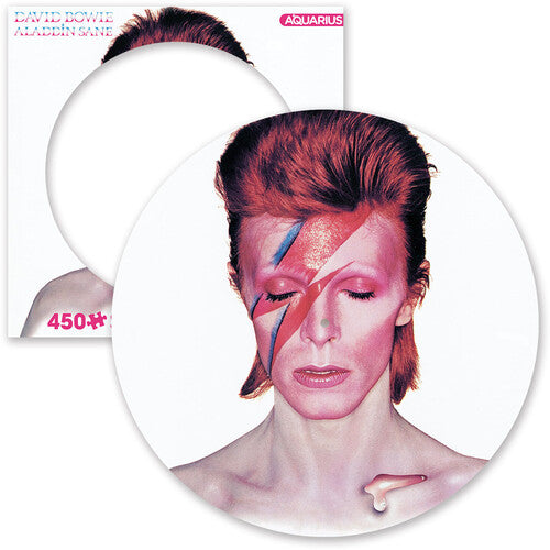 David Bowie Aladdin Sane 450pc Pic Disc Puzzle - David Bowie Aladdin Sane 450pc Pic Disc Puzzle - Games
