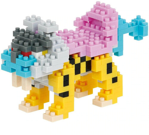 Nanoblock - Pokemon Series - Raikou Building Kit - Collectibles
