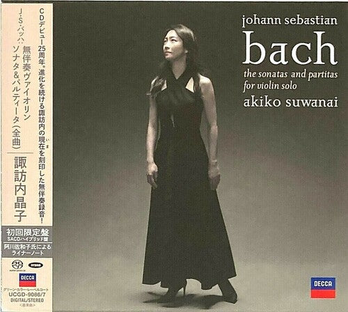 Bach / Akiko,suwanai - Bach: Sonatas & Partitas For Solo Violin - Super Audio CD