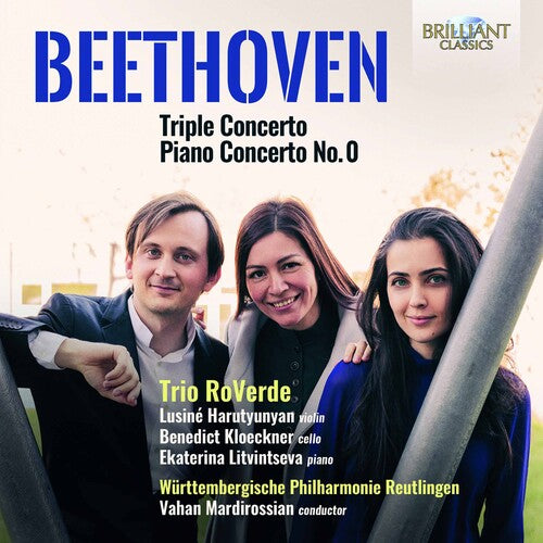 Beethoven / Trio Roverde - Triple Concerto In C 56 & Piano Concerto In E-flat - Music CD