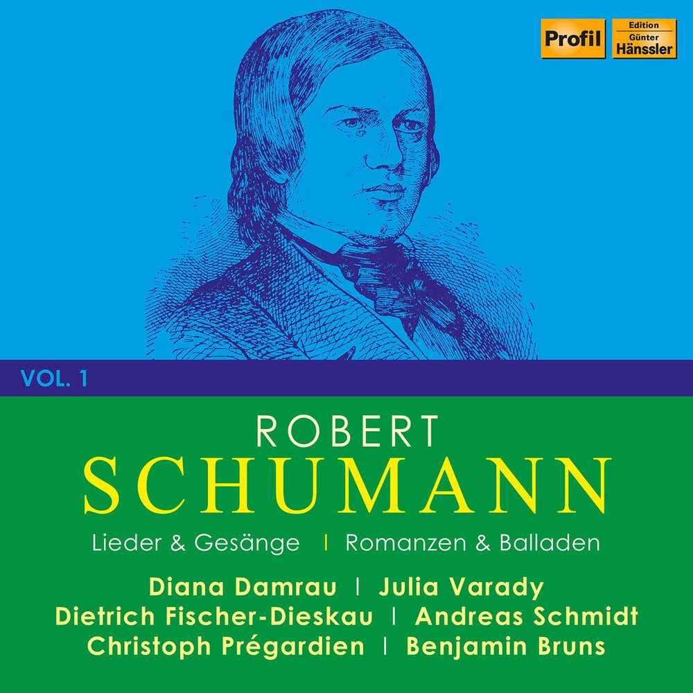 Schumann / Damrau / Pregardien - Robert Schumann 1 (4pk) Music CD