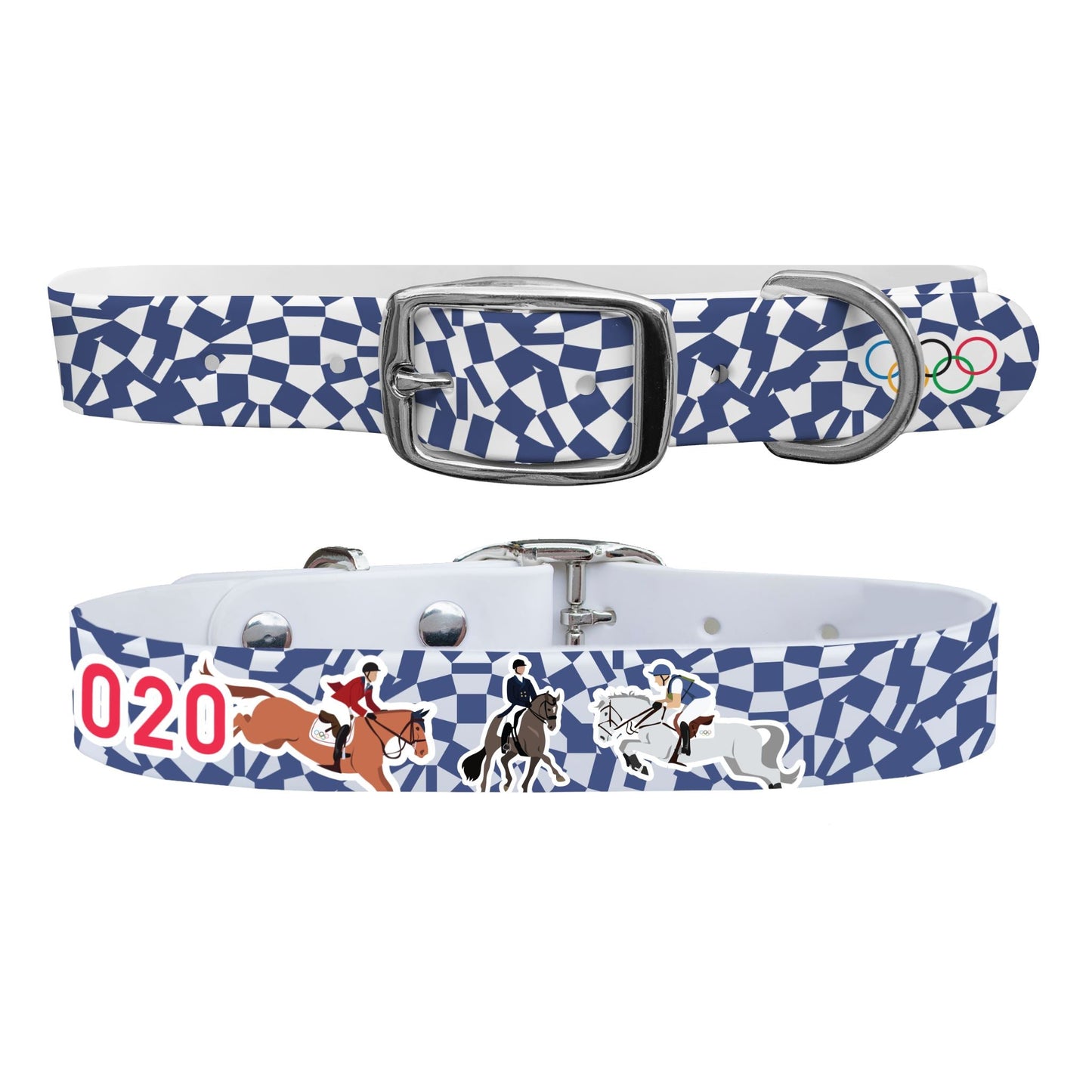 Olympic Blue Dog Collar