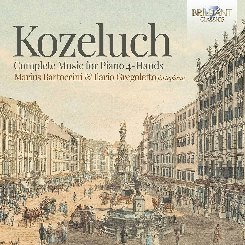 Kozeluch / Gregoletto / Bartoccini - Complete Sonatas For Piano 4 (2pk) Music CD
