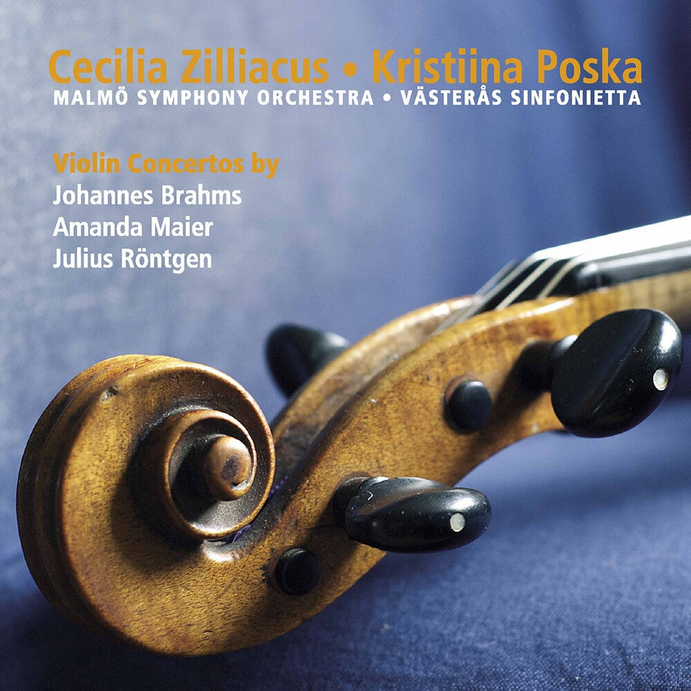 Brahms / Zilliacus / Vasteras Sinfonietta - Violin Concertos Music CD