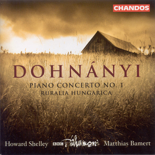 Howard Shelley - Piano Concert 1 / Ruralia Hungarica / 5 PCS Op 32B Music CD