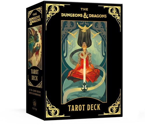 Official Dungeons & Dragons Licensed - D&d Tarot Deck A 78 Card Deck And Guidebook - Books
