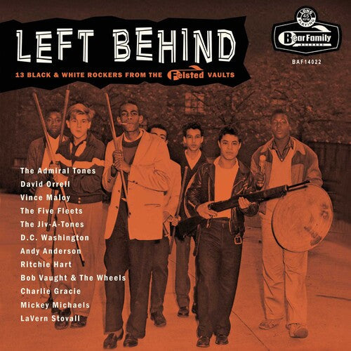 Left Behind: 13 Black & White Rockers From / Var - Left Behind: 13 Black & White Rockers From / Var - Vinyl Record