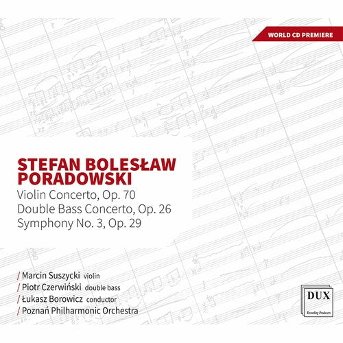 Poradowski / Suszycki - Violin Concerto 70 - Music CD