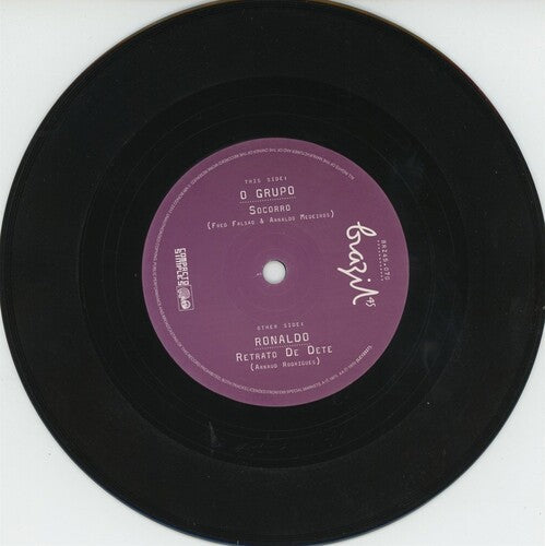 O Grupo / Ronaldo - Socorro / Retrato De Dete - Vinyl Record