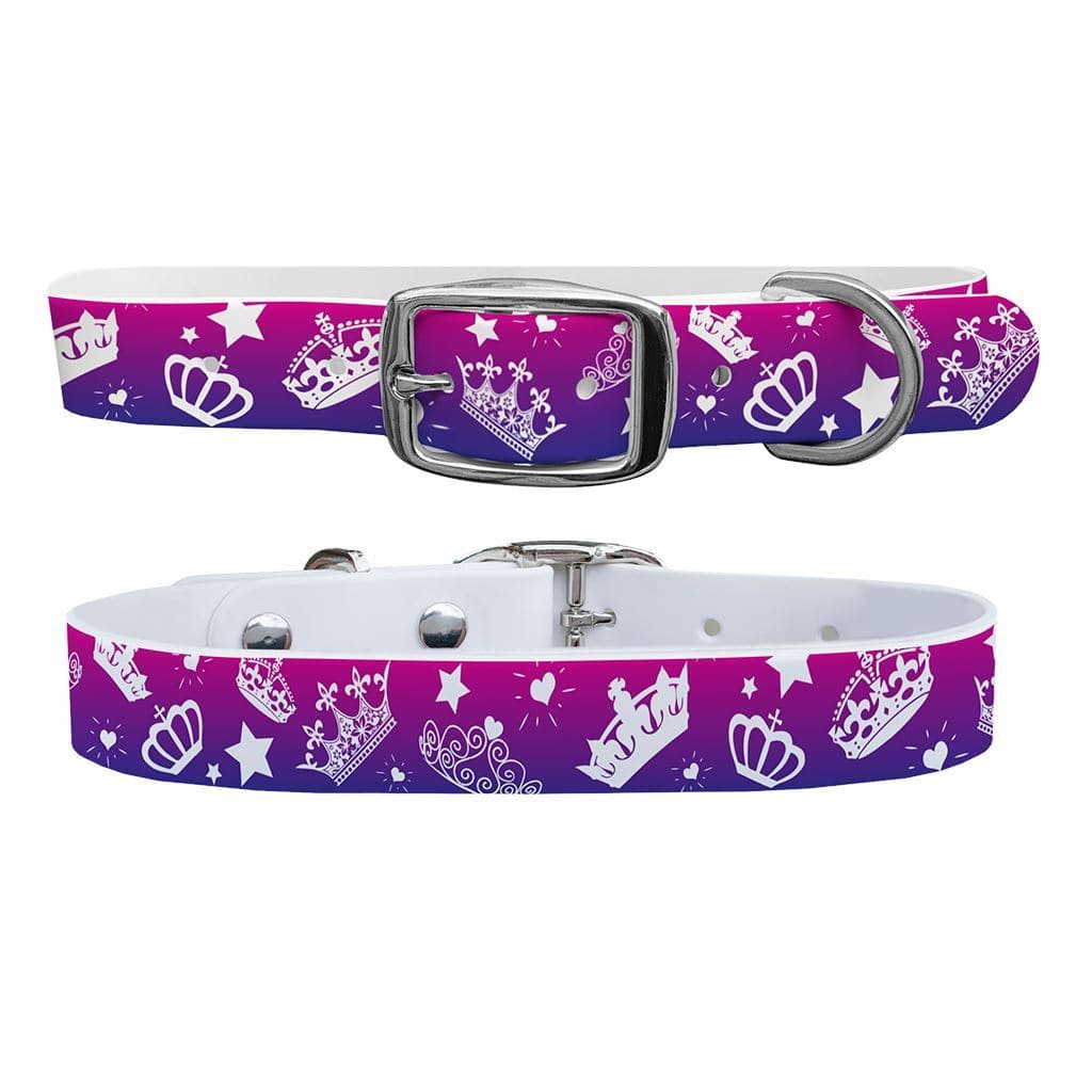 Bling Crowns Dog Collar