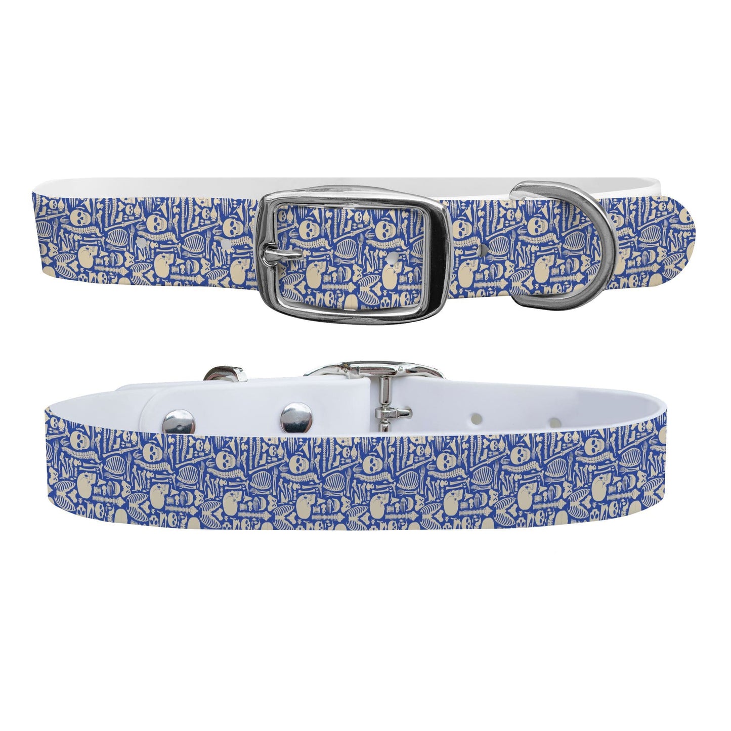 Skeleton Bones Dog Collar