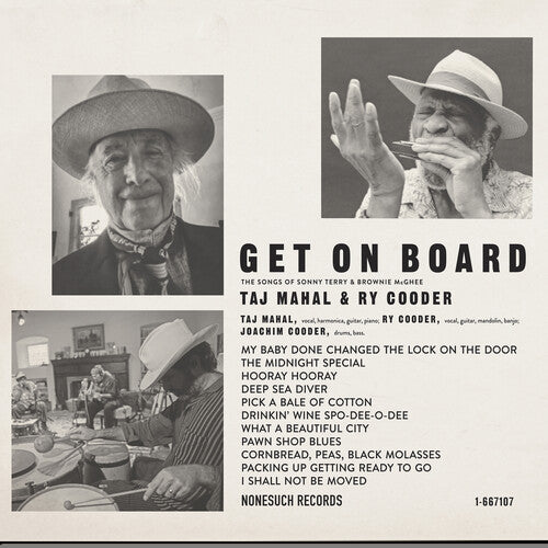 Mahal,taj & Cooder,ry - Get On Board - Music CD