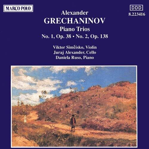 Gretchaninov / Simcisco / Ruso - Piano Trios 1 & 2 - Music CD