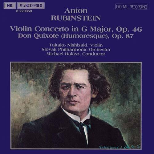 Rubinstein / Nishizaki / Sloavk Phil / Halasz - Violin Concerto / Don Quixote - Music CD