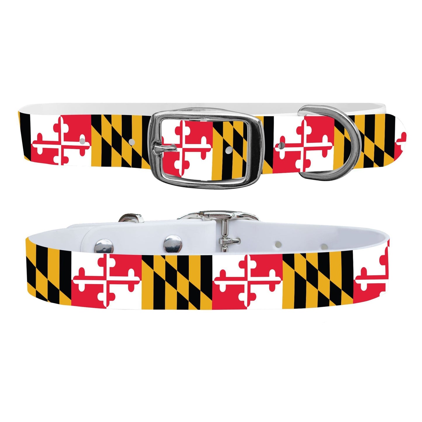 Maryland Flag Dog Collar