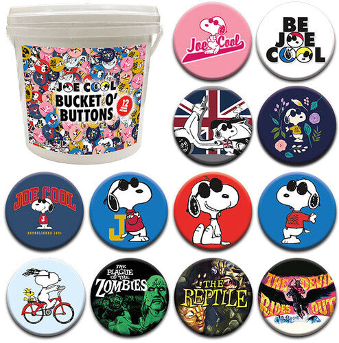 Joe Cool 144 Pc Bucket O Buttons - Joe Cool 144 Pc Bucket O Buttons - Special Products