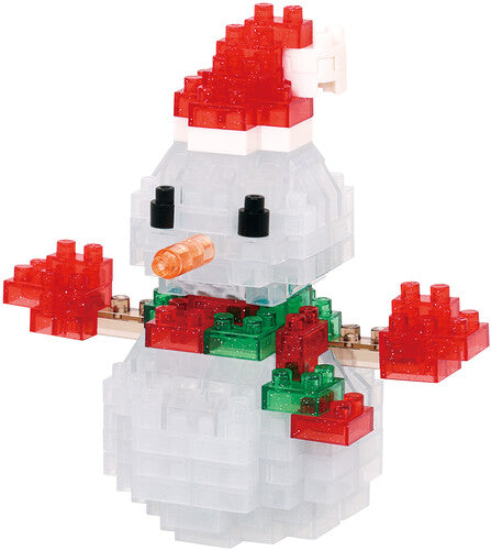 Nanoblock - Christmas - Snowman, Collection Series (box Of 12) - Collectibles