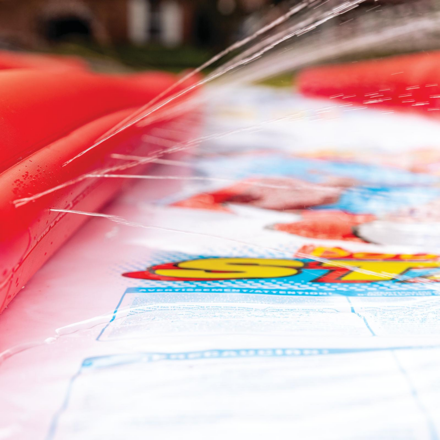 WOW Sports DC Comics Flash vs Superman Lawn Slide