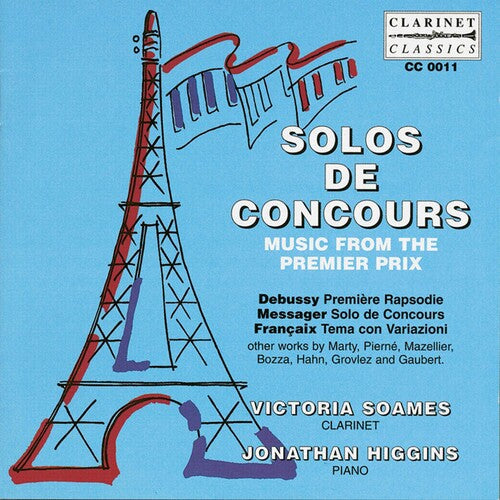 Debussy / Messager / Francaix / Soames / Higgins - Solos De Concours - Music CD