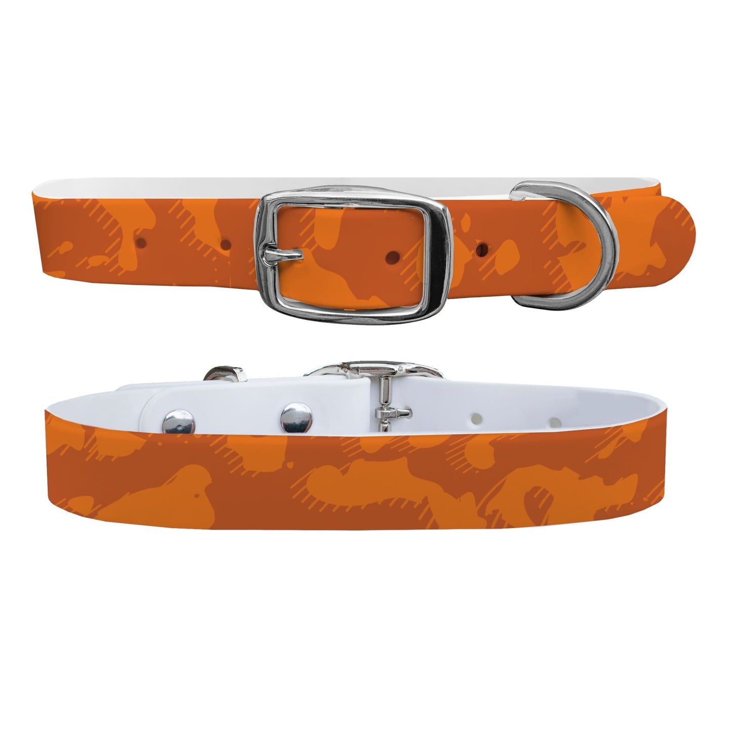 CP - Hunter Orange Camo Dog Collar