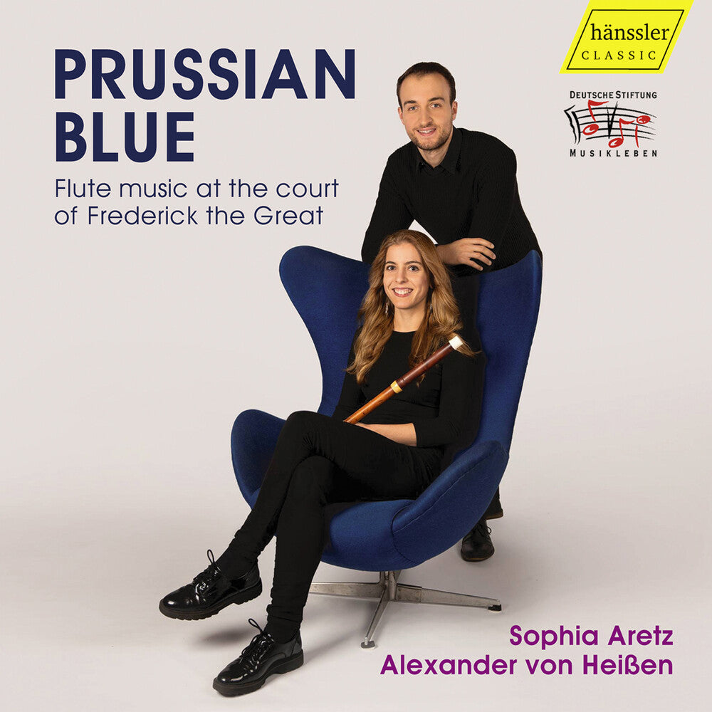Bach, C.P.E. / Aretz / Heissen - Prussian Blue - Flute Music at Music CD