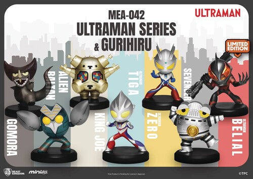 Beast Kingdom - Ultraman Series And Gurihiru Mea-041 Mini Fig 6pc - Collectibles