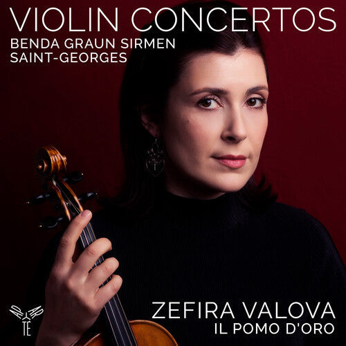 Valova,zefira - Violin Concertos: Benda Graun Saint-georges Sirmen - Music CD