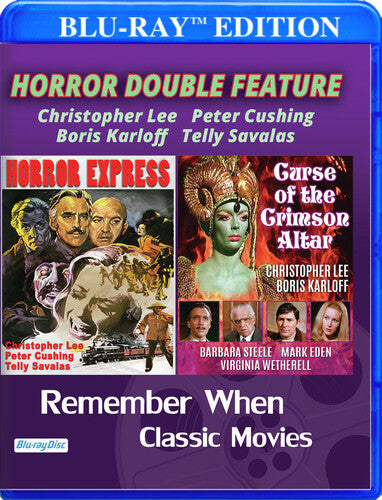 Horror - Horror Express / Curse Of Crimson Altar - Horror - Horror Express / Curse Of Crimson Altar - Blu-ray