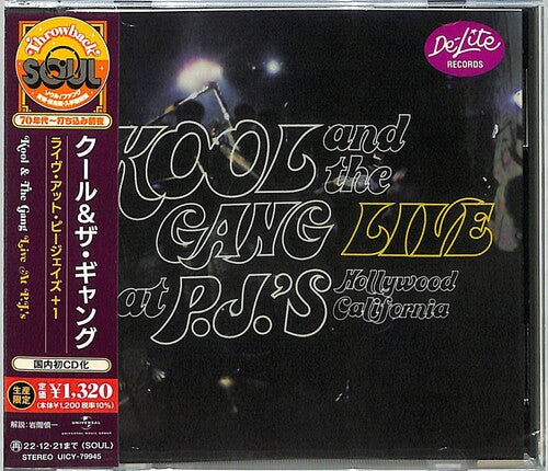 Kool & The Gang - Live At Pj's - Music CD