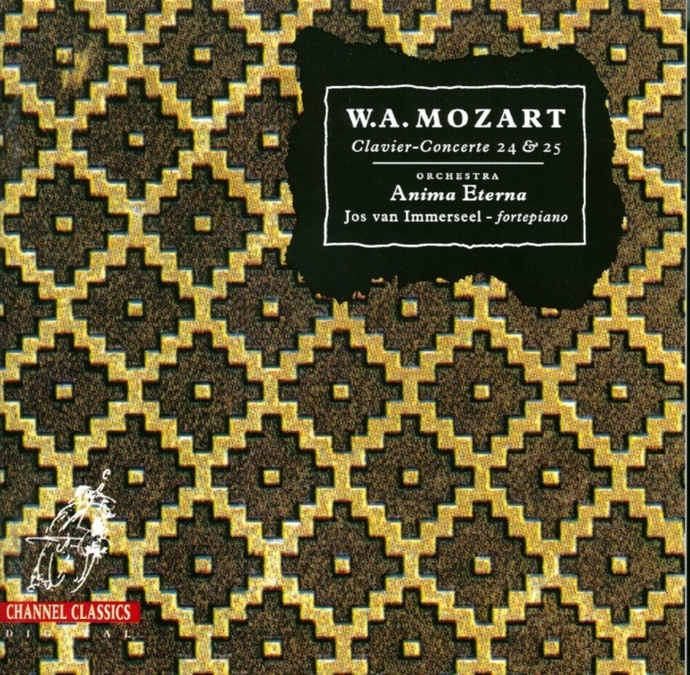 Mozart / Anima Eterna - Clavier-Concerte 24 & 25 Music CD