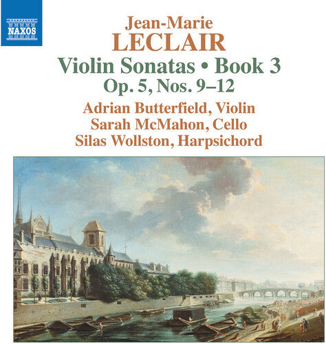 Leclair / Butterfield / Wollston - Violin Sonatas Book 3 5 9-12 - Music CD