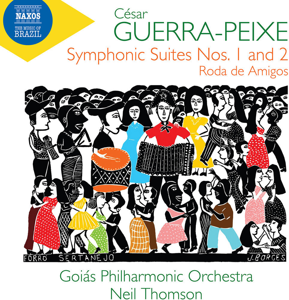 Guerra-Peixe / Goias Philharmonic Orchestra / Thom - Symphonic Suites 1 & 2 Music CD