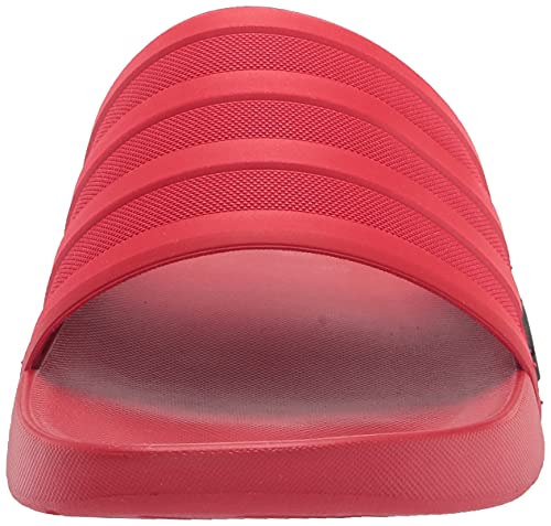 adidas Unisex Racer Tr Slide Sandal, Scarlet/Scarlet/Black, 9 US Men